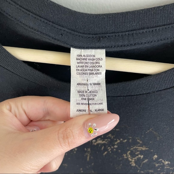 Vintage Y2K Twilight New Moon Black Beige Jacob Twilightcore 2000’s Graphic Tee - Picture 6 of 10